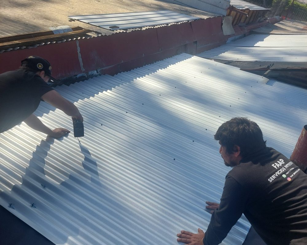 Techumbre Casa Comuna de Conchalí